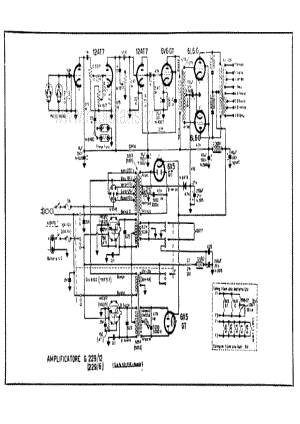 Geloso G229-12 G229-6 Amplifier 电路原理图.pdf