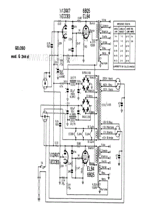 Geloso G244st Amplifier 电路原理图.pdf