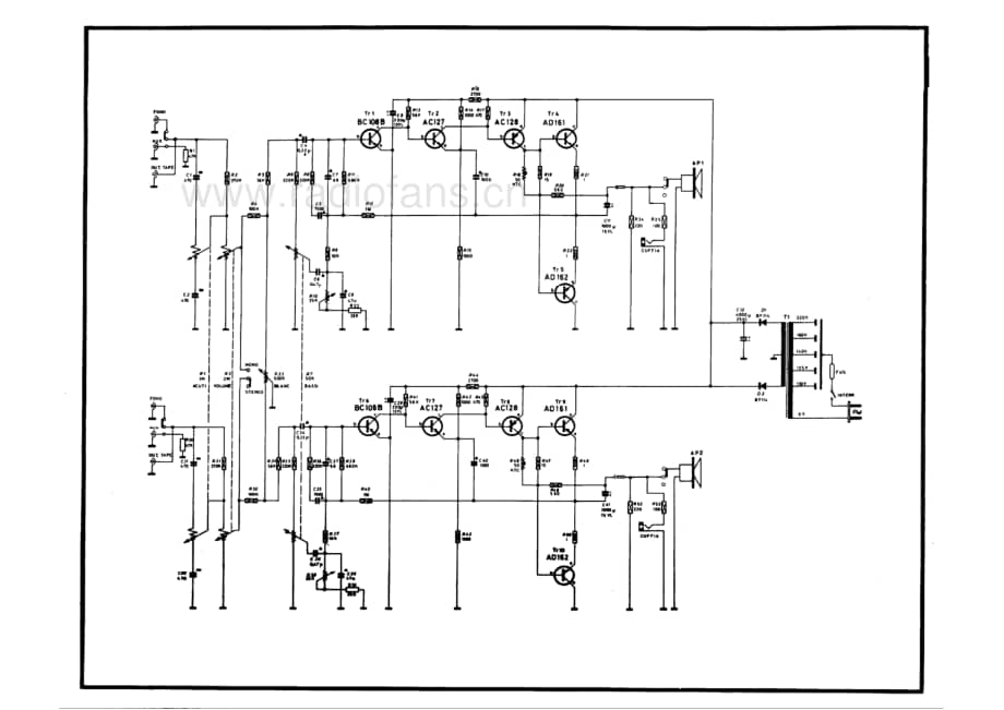 GBC ZA0805-00 MST9 amplifier 电路原理图.pdf_第1页