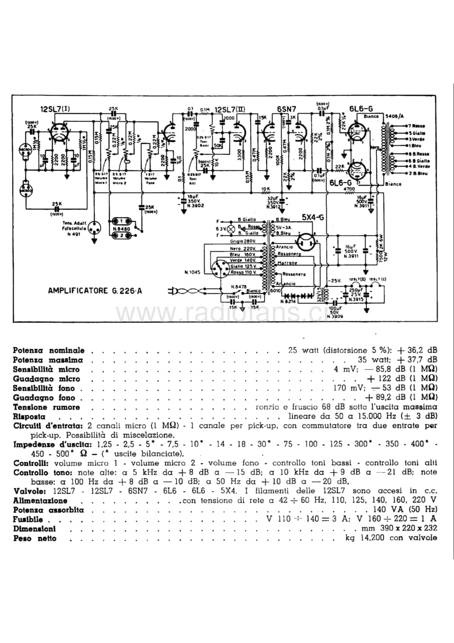 Geloso G226A Amplifier_2 电路原理图.pdf_第1页