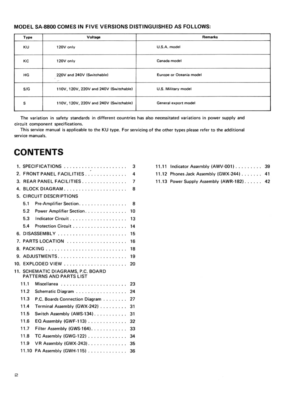 Pioneer SA-8800 service 电路原理图.pdf_第3页