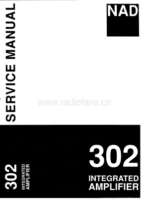 NAD 302 service manual 电路原理图.pdf