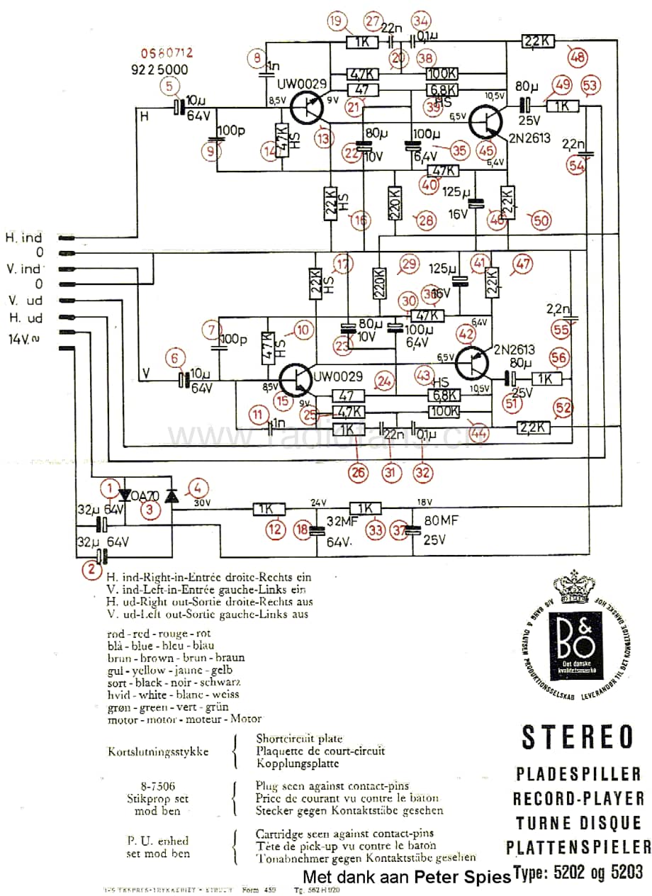 B&O_Beogram 1000 电路原理图.pdf_第1页