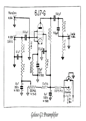 Geloso G1 Preamplifier 电路原理图.pdf