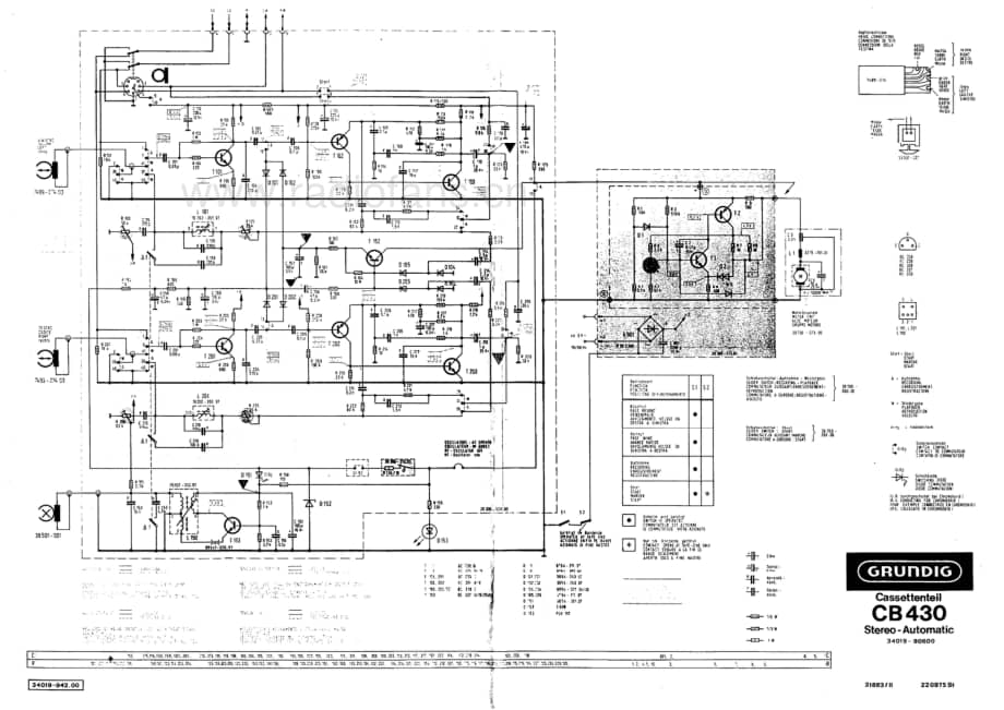 Grundig CB430 recorder 电路原理图.pdf_第1页