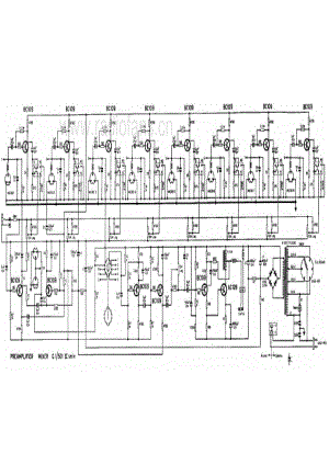 Geloso G1-501 II series Preamplifier mixer 电路原理图.pdf