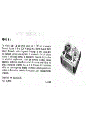 Lesa Renas R3 recorder specs 电路原理图.pdf