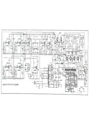 Geloso G1-4110 G1-4112 Amplifier 电路原理图.pdf