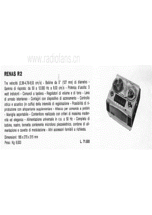 Lesa Renas R2 recorder specs 电路原理图.pdf