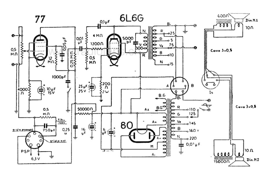 Nova 10W amplifier 电路原理图.pdf_第1页