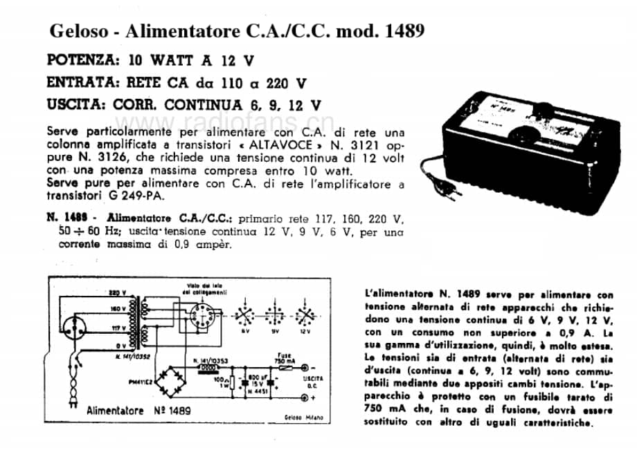 Geloso 1489 power supply specs 电路原理图.pdf_第1页