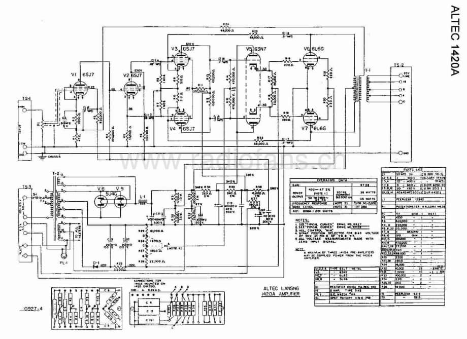 Altec1420A 电路原理图.pdf_第1页