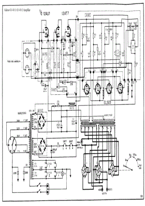 Geloso G1-4111 G1-4113 Amplifier 电路原理图.pdf