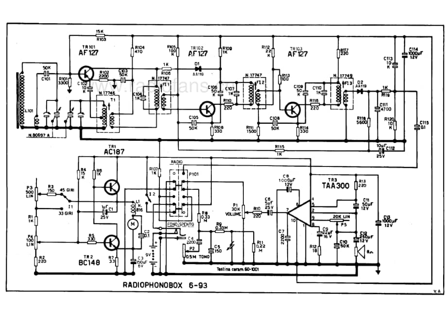 Geloso G6-93 Radiophonobox 电路原理图.pdf_第1页