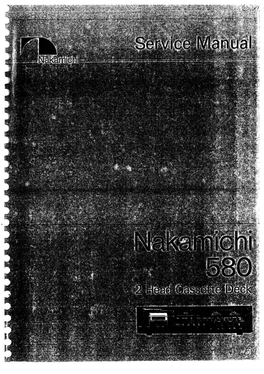 Nakamichi 580 cass 电路原理图.pdf_第1页