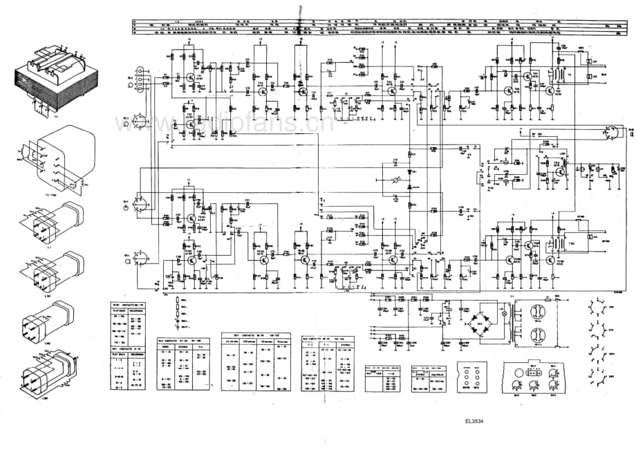 Philips EL3534 amplifier 电路原理图.pdf_第1页