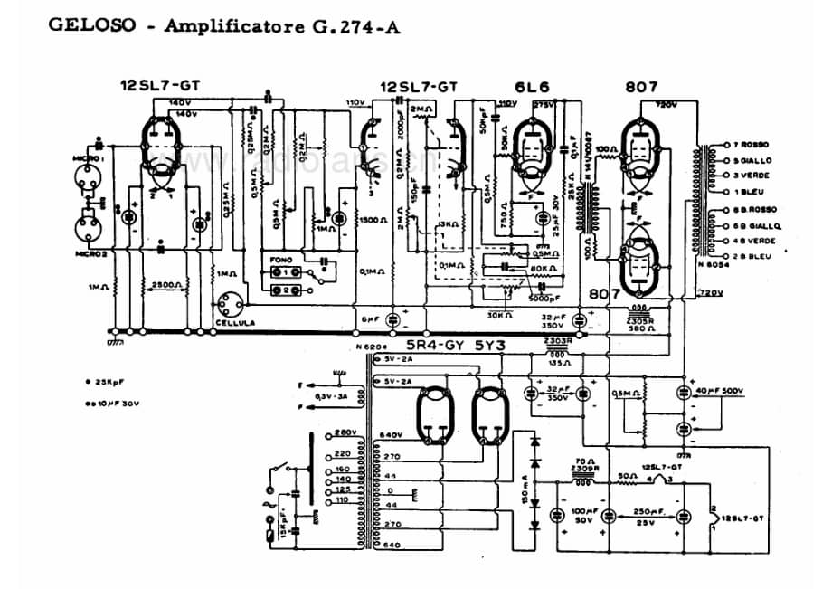 Geloso G274A Amplifier_2 电路原理图.pdf_第1页