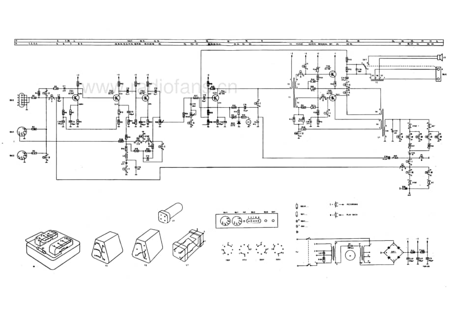 Philips EL3551 amplifier 电路原理图.pdf_第1页