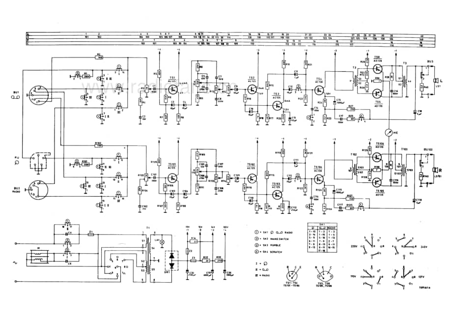 Philips 22GF245 amplifier 电路原理图.pdf_第1页