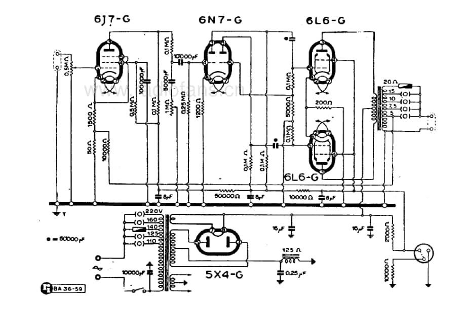 Unda Amplifier P5-1 电路原理图.pdf_第1页