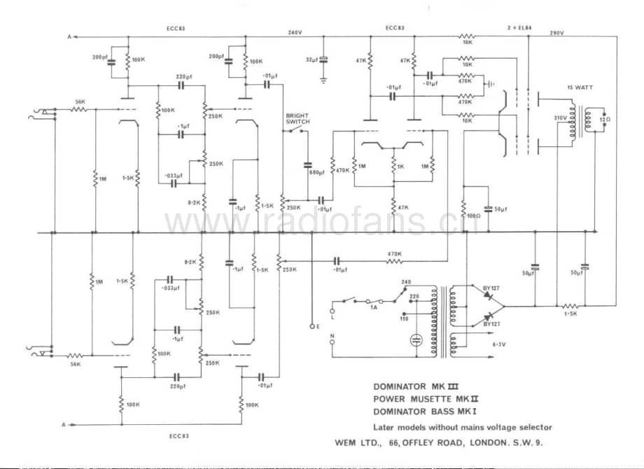 Watkins dominator-mk-iii-amplifier-schematic 电路原理图.pdf_第1页
