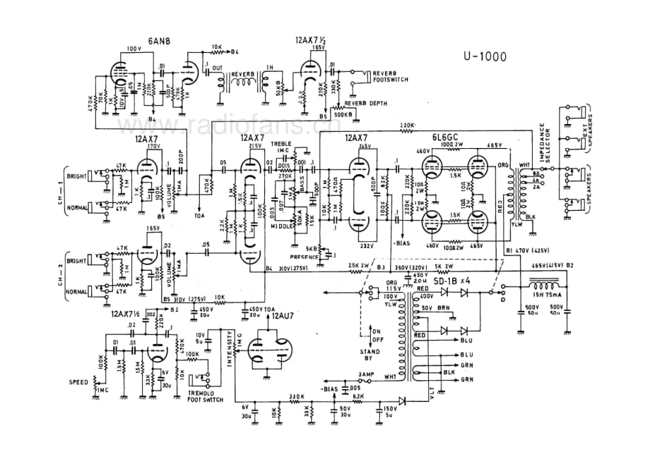 Unicord U-1000 电路原理图.pdf_第1页