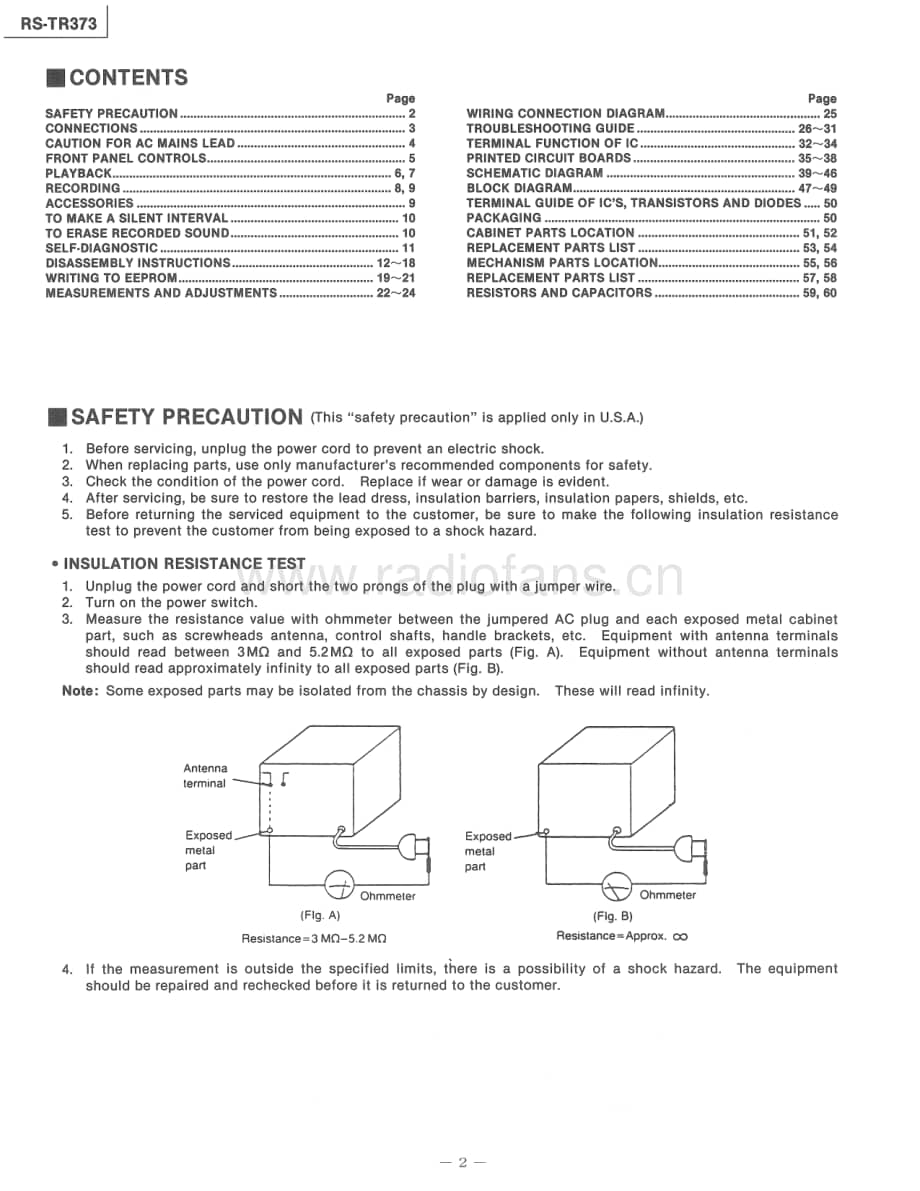 Technics RS-TR373 电路原理图.pdf_第2页