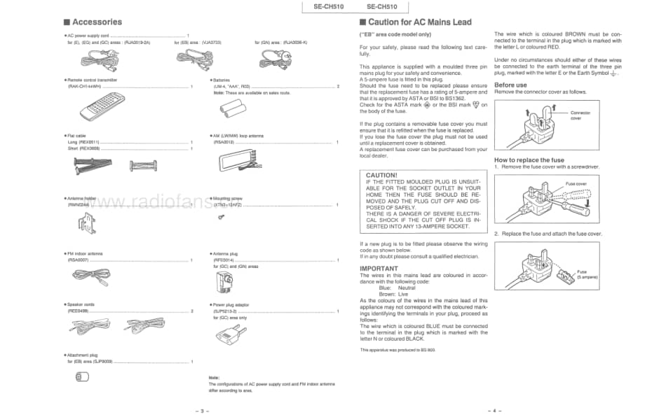 Technics SE-CH510 电路原理图.pdf_第3页