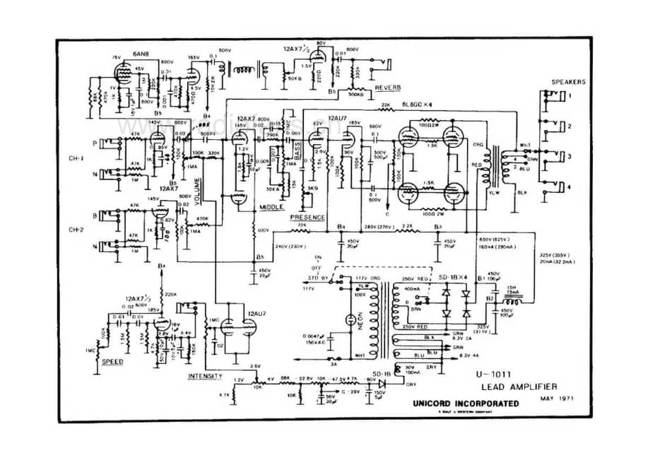 Unicord U-1011 电路原理图.pdf_第1页