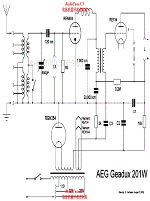AEG 201W 电路原理图.pdf