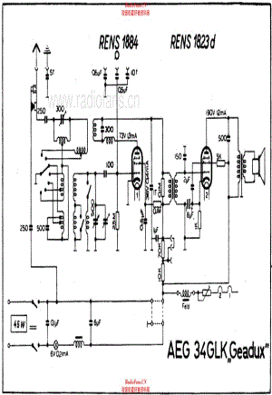 AEG 34GL 电路原理图.pdf