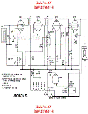 Addison 63 电路原理图.pdf
