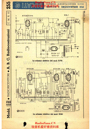 ABC Radiocostruzioni R731 R841 电路原理图.pdf