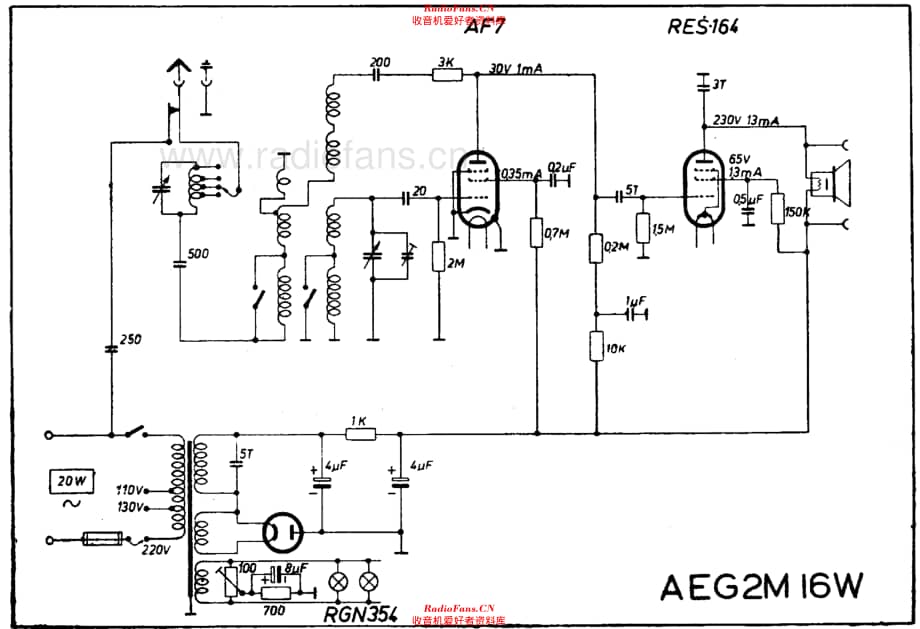 AEG 2M16W 电路原理图.pdf_第1页