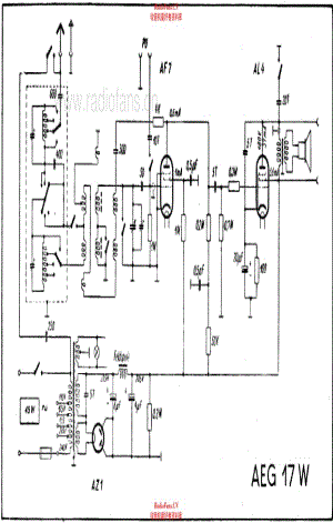 AEG 17W 电路原理图.pdf