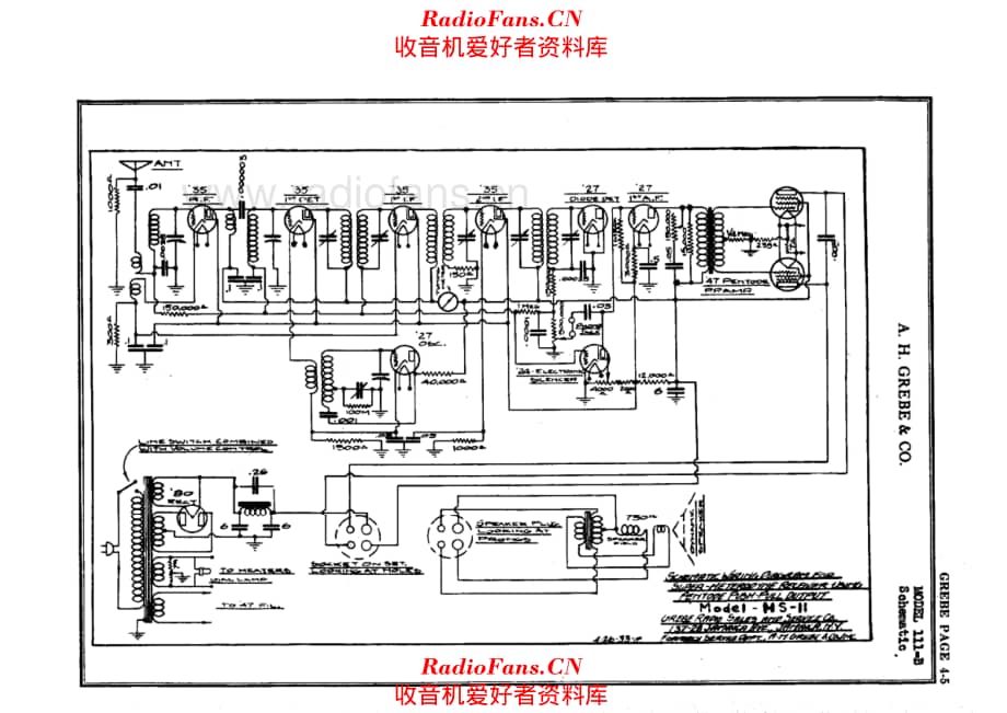 AH Grebe M111-B 电路原理图.pdf_第1页