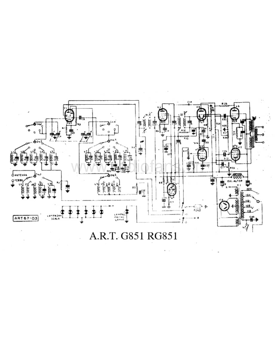 A.R.T. G851 RG851 电路原理图.pdf_第1页