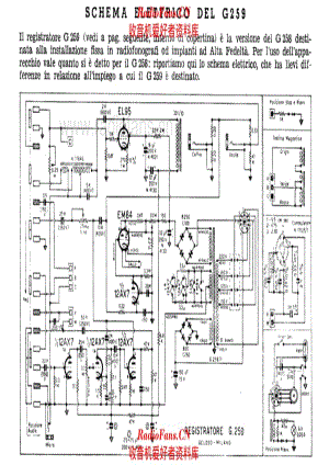 Geloso G259 Recorder 电路原理图.pdf