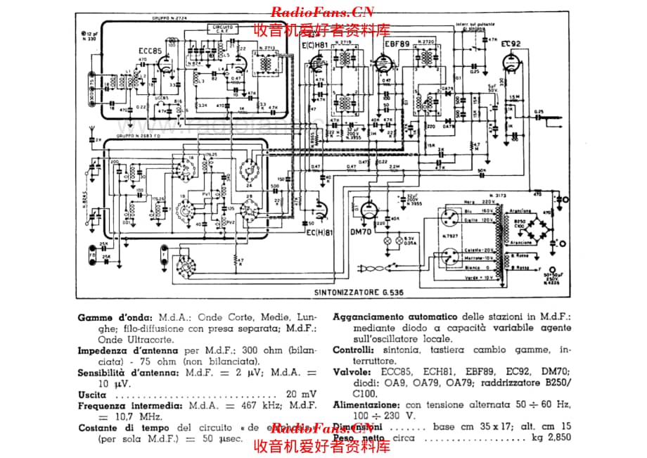 Geloso G536 Tuner_2 电路原理图.pdf_第1页