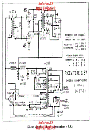 Geloso G87 AF unit and power supply 电路原理图.pdf