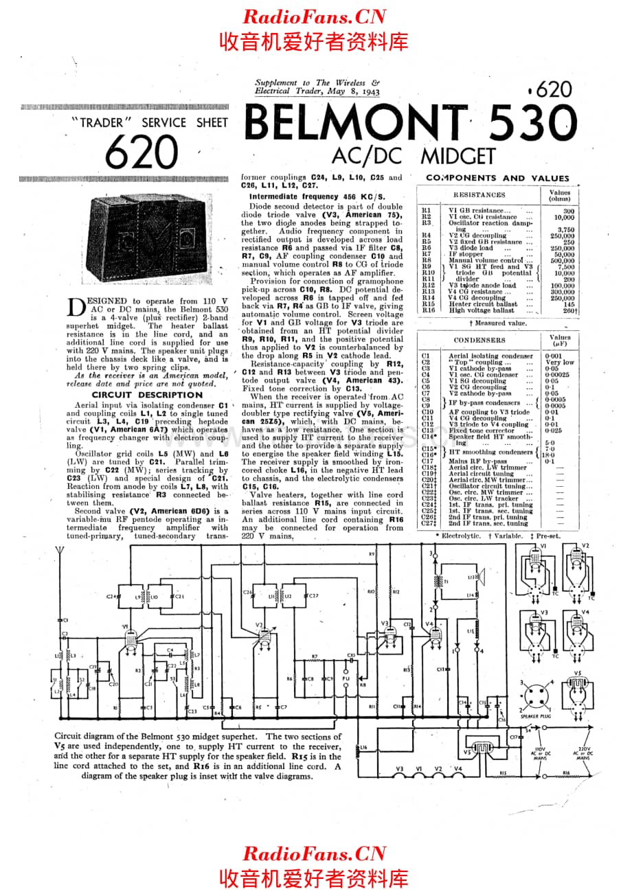 Belmont 530 电路原理图.pdf_第1页