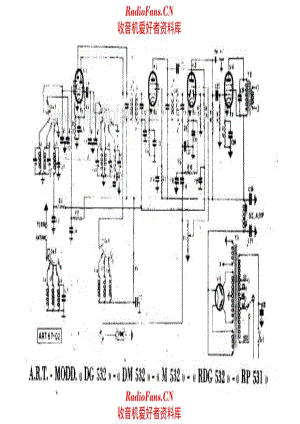 ART DG532 DM532 M532 RDG532 RP531 电路原理图.pdf