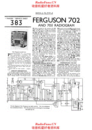 Ferguson 702 电路原理图.pdf