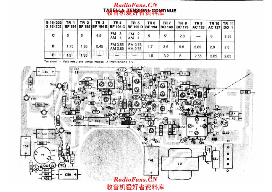 Geloso G16-202 PCB layout 电路原理图.pdf_第1页