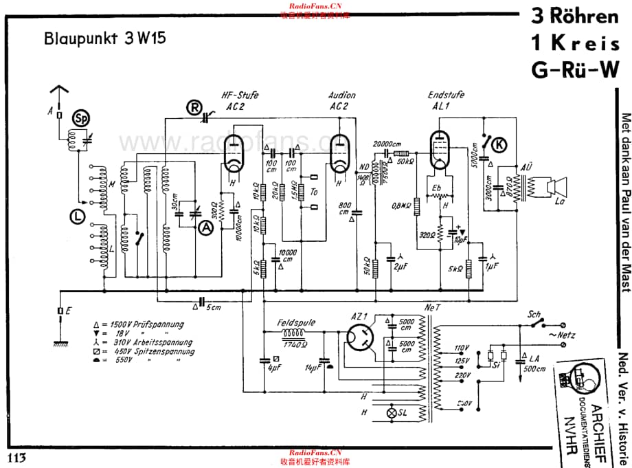 Blaupunkt 3W15 电路原理图.pdf_第1页