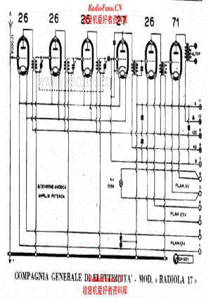 CGE Radiola 17 电路原理图.pdf