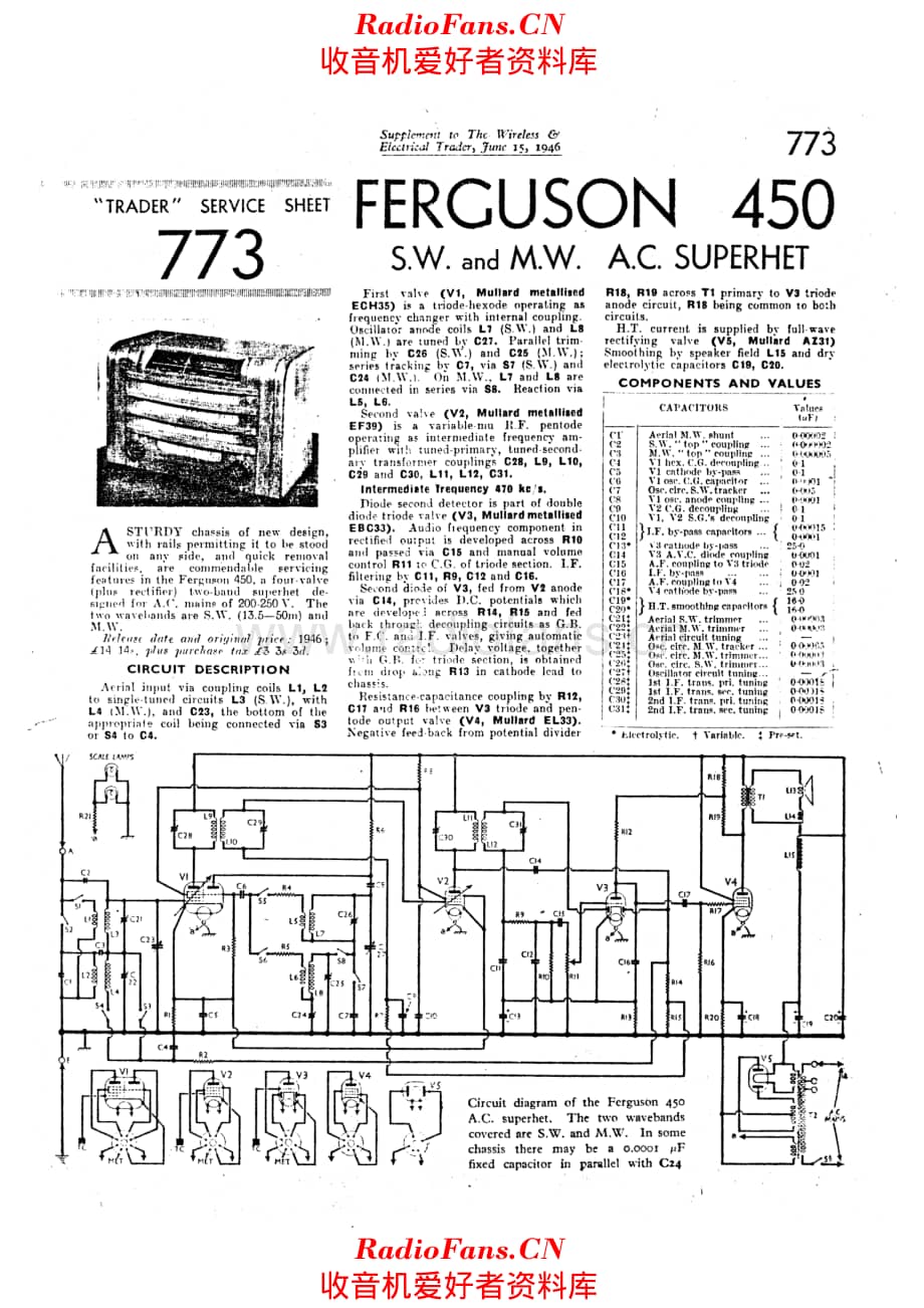 Ferguson 450 电路原理图.pdf_第1页