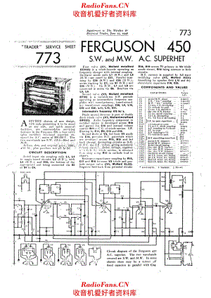 Ferguson 450 电路原理图.pdf