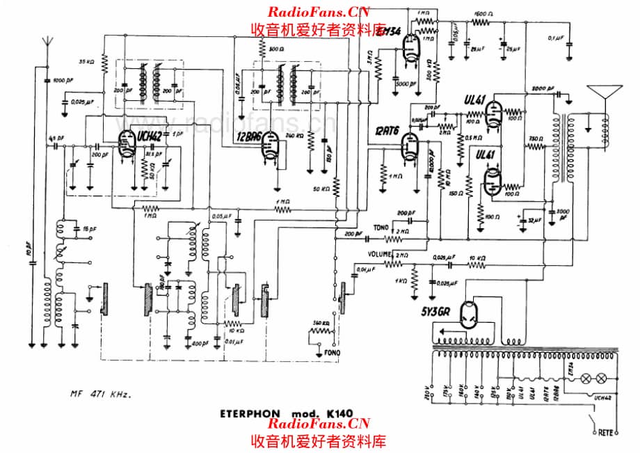 Eterphon K140 电路原理图.pdf_第1页