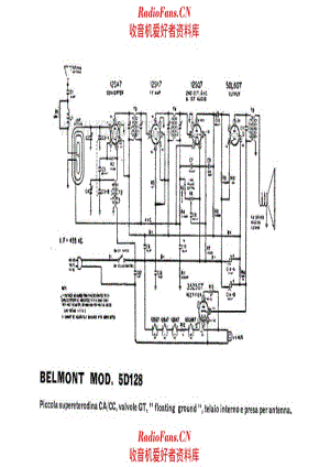 Belmont 5D128 电路原理图.pdf